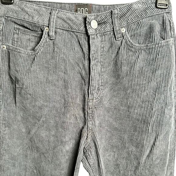 BDG for Urban Outfitters Gray Corduroy High-Rise Mom Jeans - Womens 27 - Picture 5 of 5